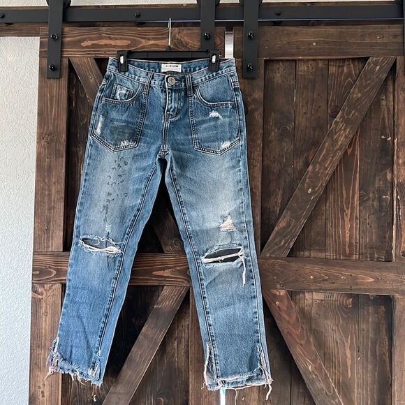 One Teaspoon distressed jeans Sz-25 - Picture 1 of 9
